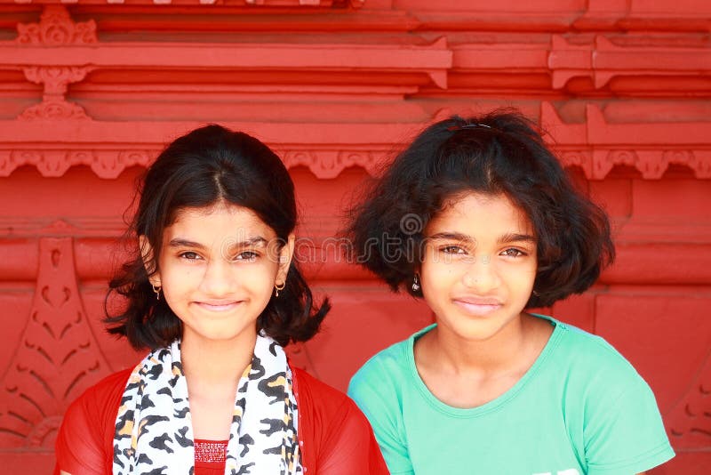 Two bright Asian girls