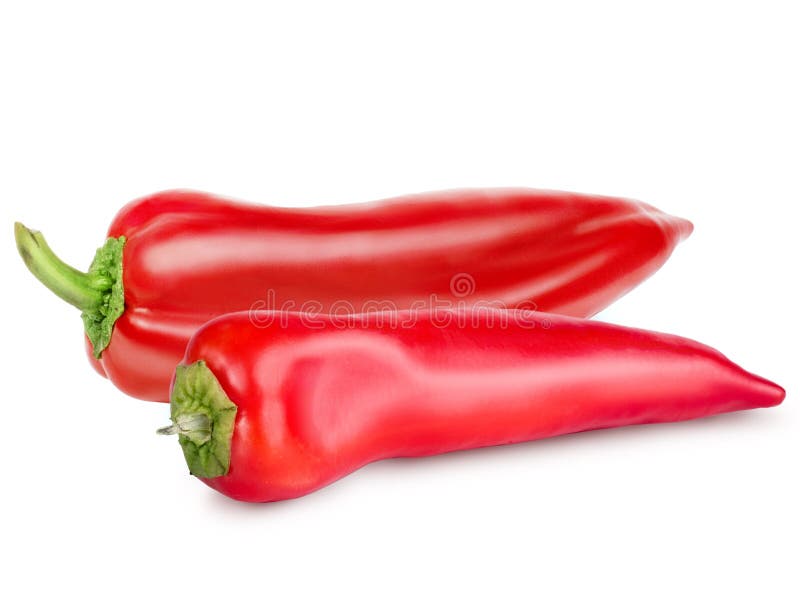 Red and Green Chilli Peppers Hanging on a Rope. Stock Photo Image of