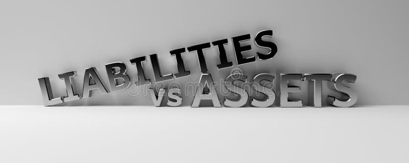 Assets Vs Liabilities Stock Illustrations – 8 Assets Vs Liabilities ...