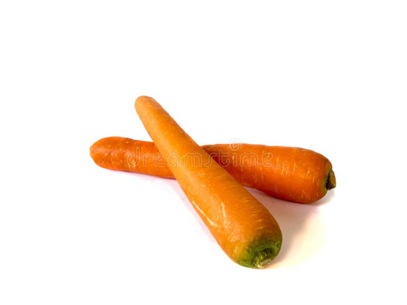 Two carrots without leaf stock image. Image of ripe, color 83593091