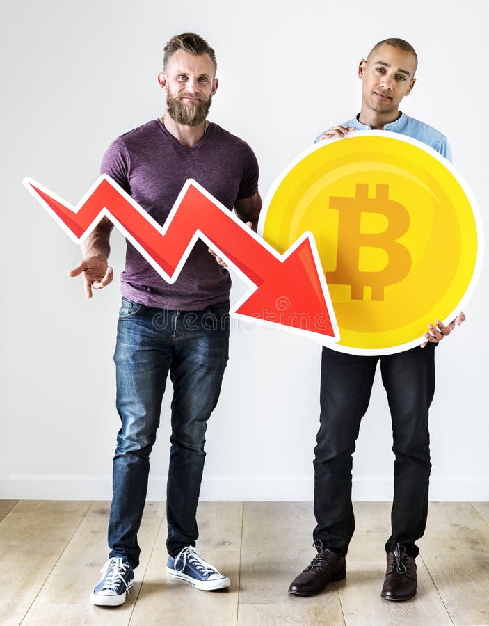 Two casual man holding business icon royalty free stock images Two casual man holding business icon royalty free stock images