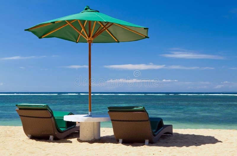 2,123 Two Beach Chairs Umbrella Stock Photos Free & RoyaltyFree