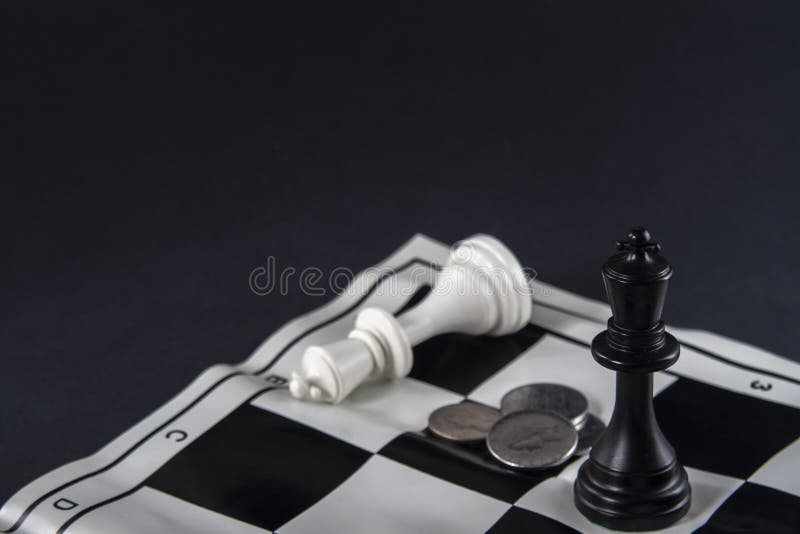 Two King Chess Pieces Textured With American And French Flags On Black And  White Chessboard Stock Photo - Download Image Now - iStock