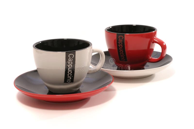 Two coffee mug stock photo. Image of liquid, breakfast 5294554