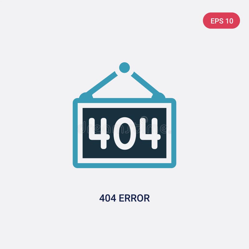 Error Isolated Icon. Simple Element Illustration from Programming ...