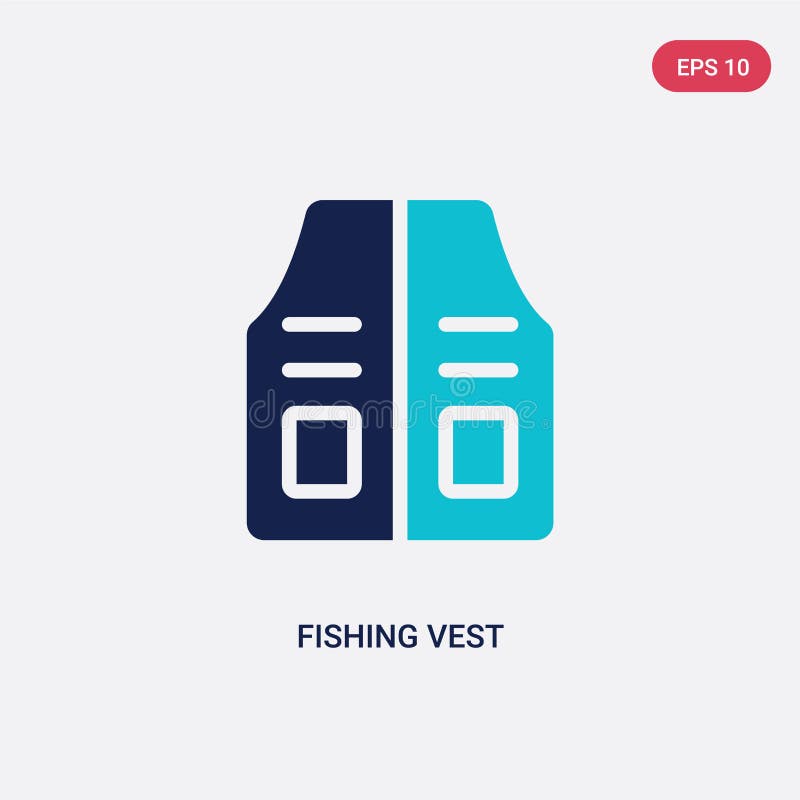 Download Fishing Vest Vector Icon Symbol Apparel Isolated On White ...
