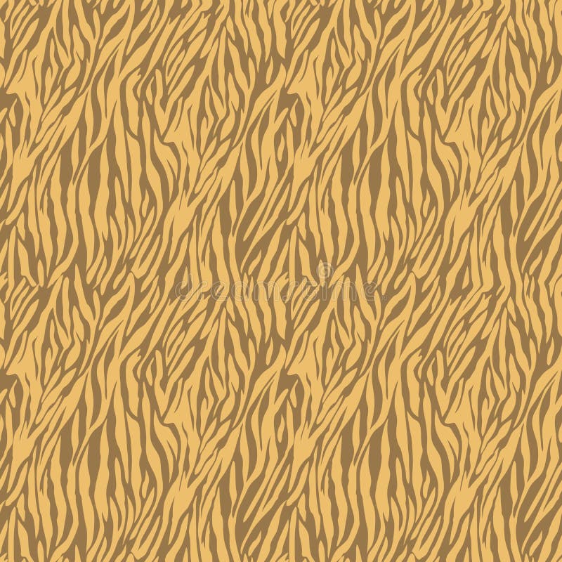 Orange on Brown Zebra Stripe Print Seamless Repeat Pattern Background