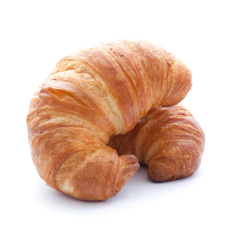 Two croissants