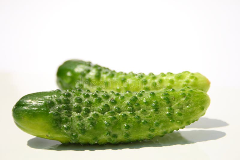 Two cucumbers