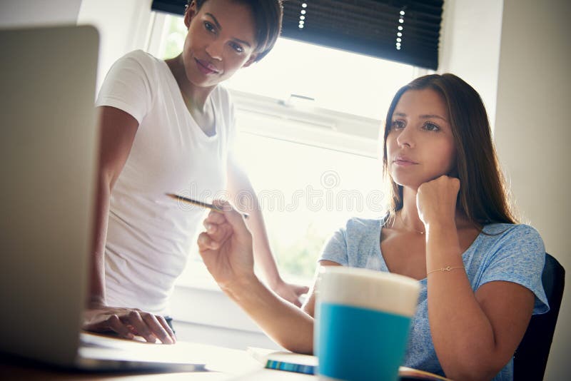 Two dedicated young business entrepreneurs royalty free stock images Two dedicated young business entrepreneurs royalty free stock images