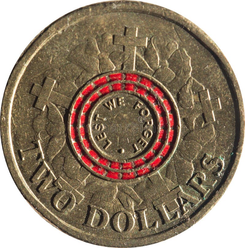 The Two Dollar Australian Copper Coin Commemorating 100 Years since the Anzac Cove Landings
