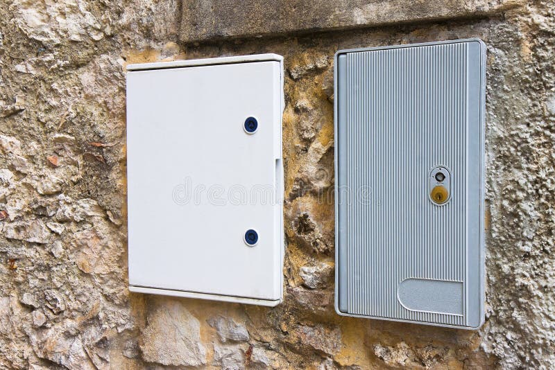 731 Electrical Box Brick Wall Stock Photos Free & RoyaltyFree Stock