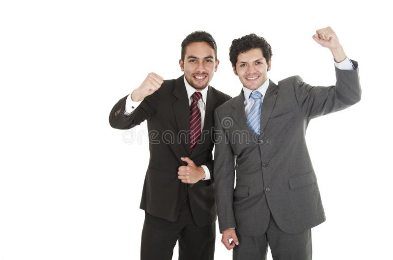 Two Elegant Men in Suits Posing Stock Image - Image of human, elegant ...