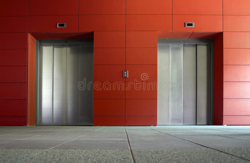Closing elevator doors stock photo. Image of opening, elevator 2776182