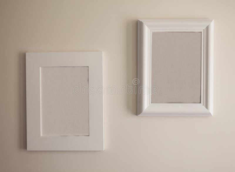 Two Empty Picture Frames