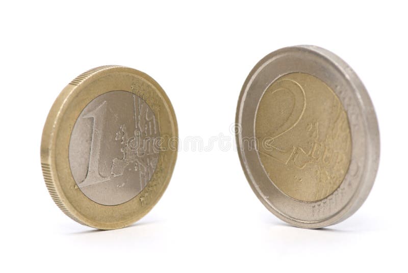 Two euro coins