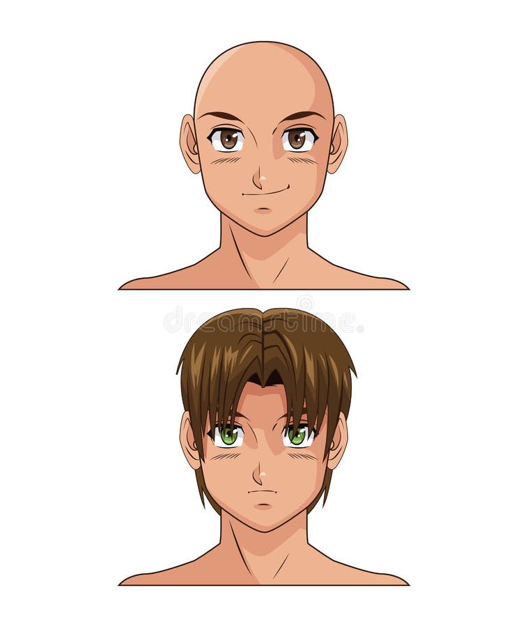 Boy Anime Male Manga Cartoon Icon. Vector Graphic Stock Vector -  Illustration of beauty, symbol: 110235843