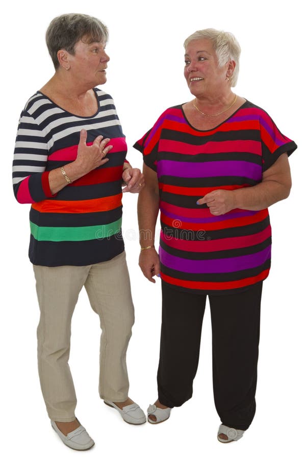 Two female seniors