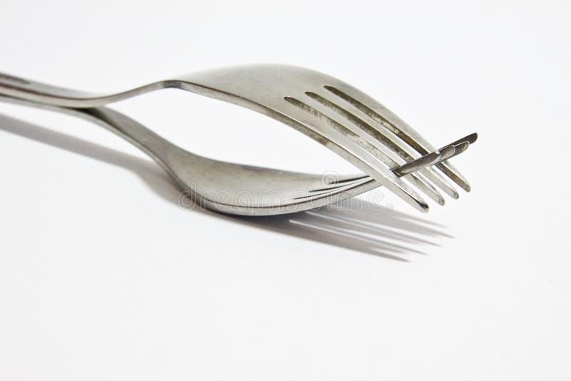 Two forks stock photo. Image of dinner, food, dish, organized 28791322