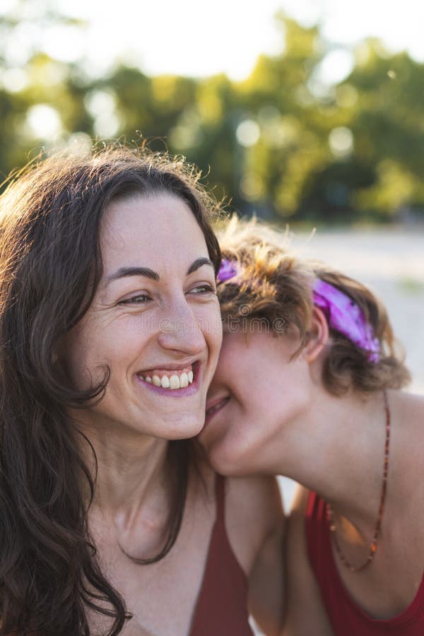 Lesbian Couple Spends Time Together Stock Image Image Of Attractive Couple 230107747