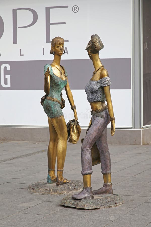 Two Girls Shoppers Skopje