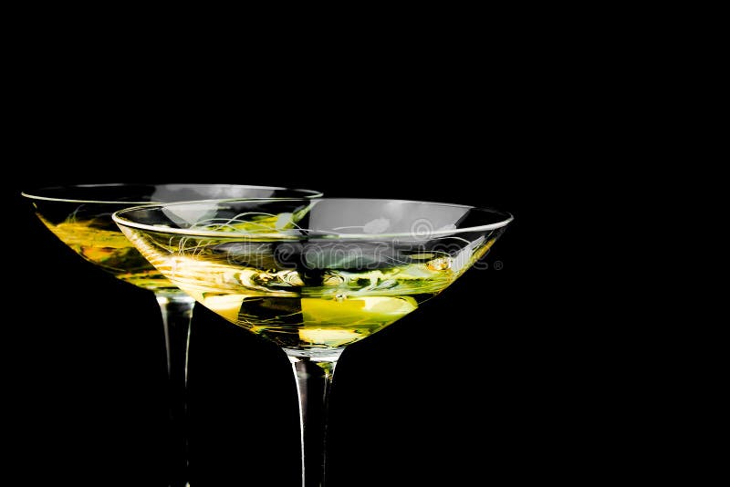 Gold Champagne glasses stock photo. Image of celebration 21402486