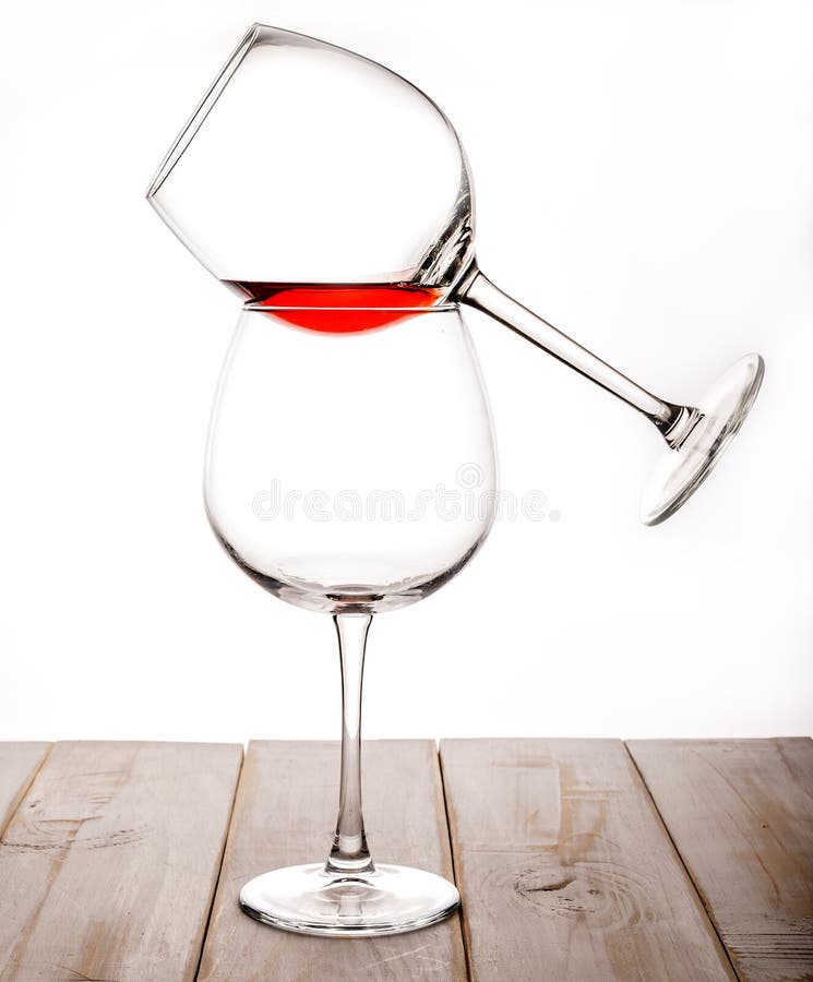 Eye Glasses with Thin Frame Lying on Snellen Chart Stock Photo Image