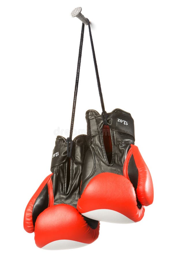 Download Two gloves on nail stock image. Image of object, conflict - 10942707