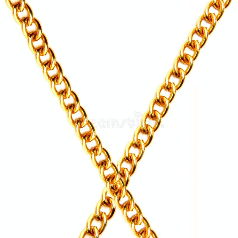 Two gold chain