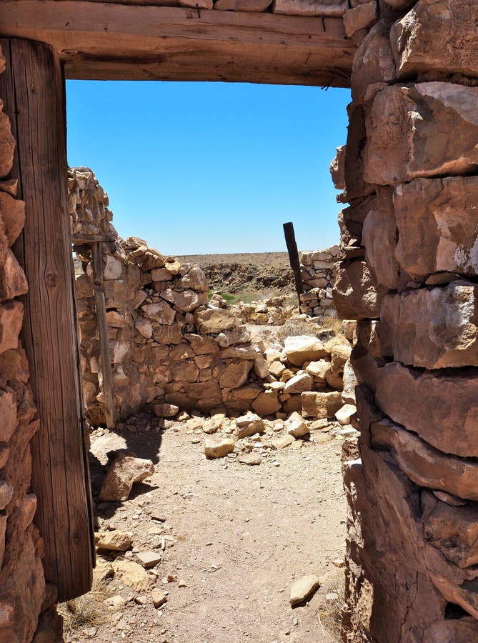 Two Guns Ghost Town In Diablo Canyon Stock Image Image Of Rock