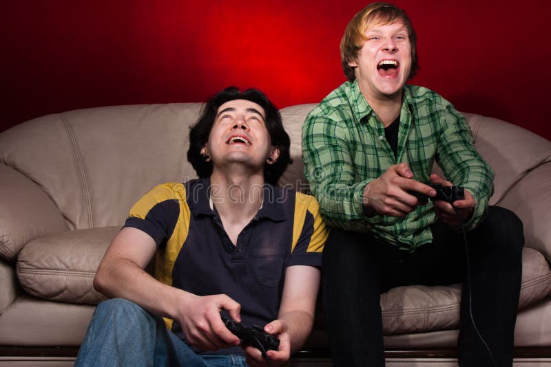 Men Playing Computer Games · Free Stock Photo