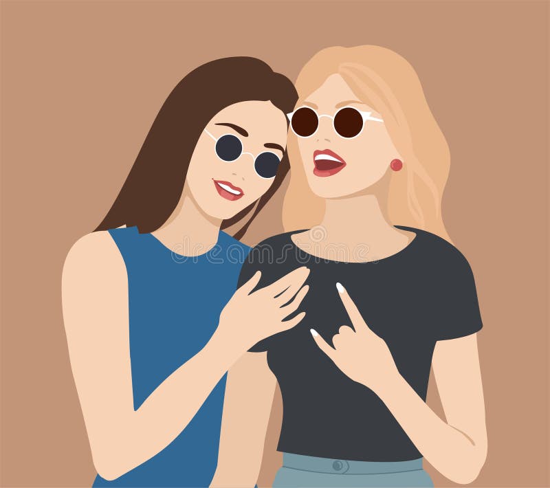 Two Sisters Cartoon Stock Illustrations – 376 Two Sisters Cartoon Stock  Illustrations, Vectors & Clipart - Dreamstime