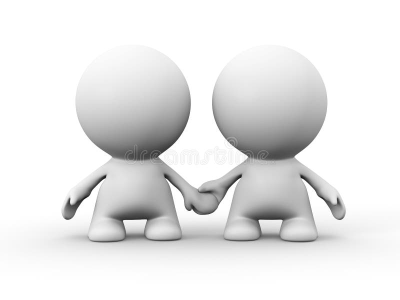 Two Human Characters in White Holding Hands Stock Illustration - Illustration of background, figure: 69381748 Two Human Characters in White Holding Hands Stock Illustration - Illustration of background, figure: 69381748