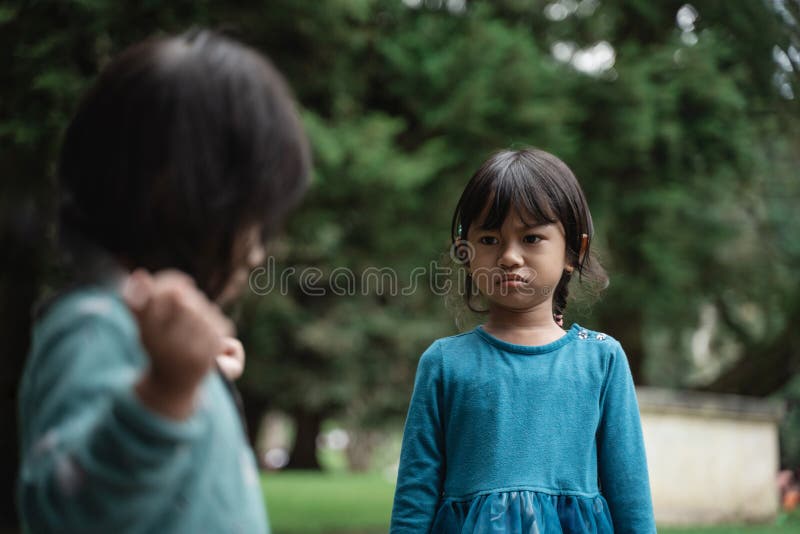 Two Little Girls Fighting Over Toys Stock Image Image Of Love Fight