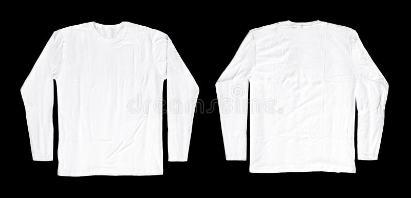 Black Long Sleeved T Shirt Mock Up Stock Photos - Free & Royalty-Free ...
