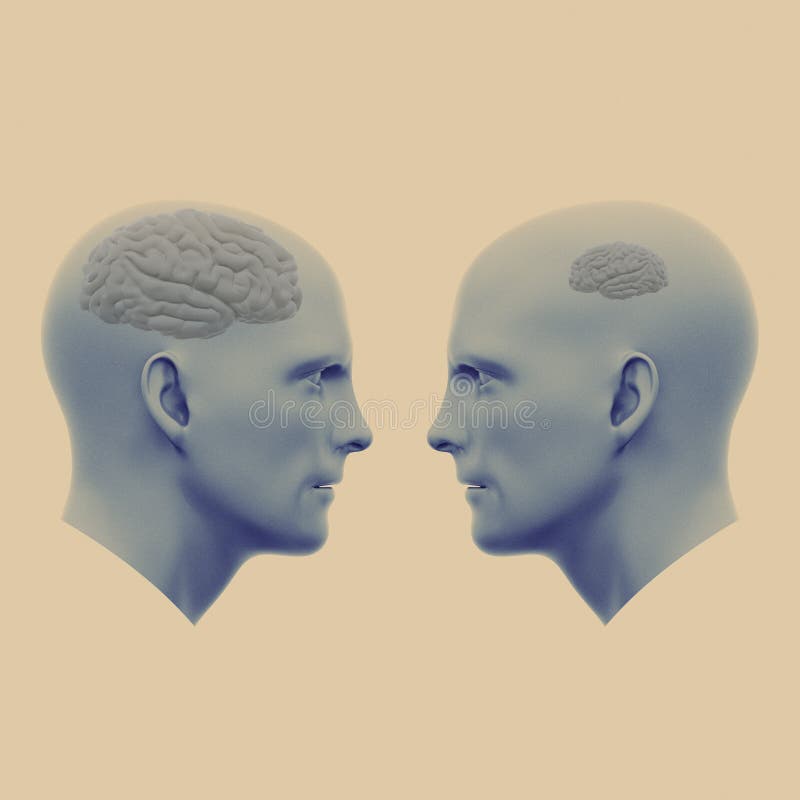 Two Heads Facing Each Other Stock Illustrations – 84 Two Heads Facing ...
