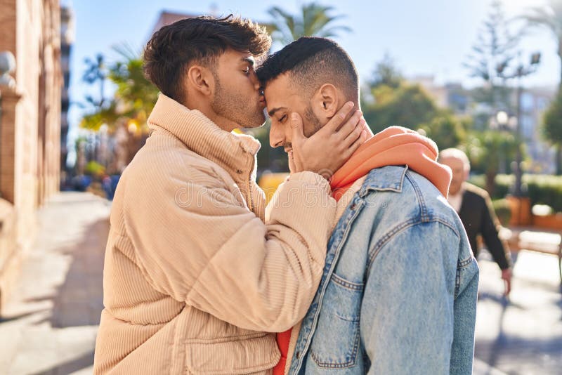 Lovely Gay Couple On Piggyback Ride Stock Photo 1892144086