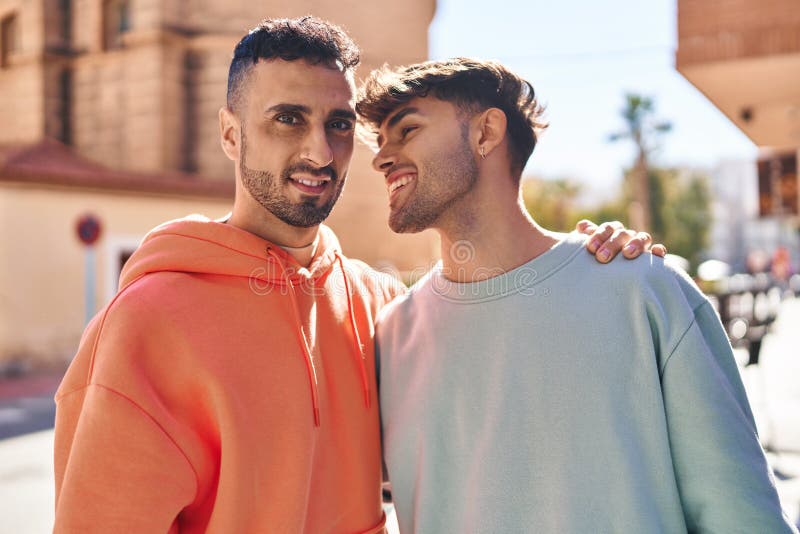 Lovely Gay Couple On Piggyback Ride Stock Photo 1892144086