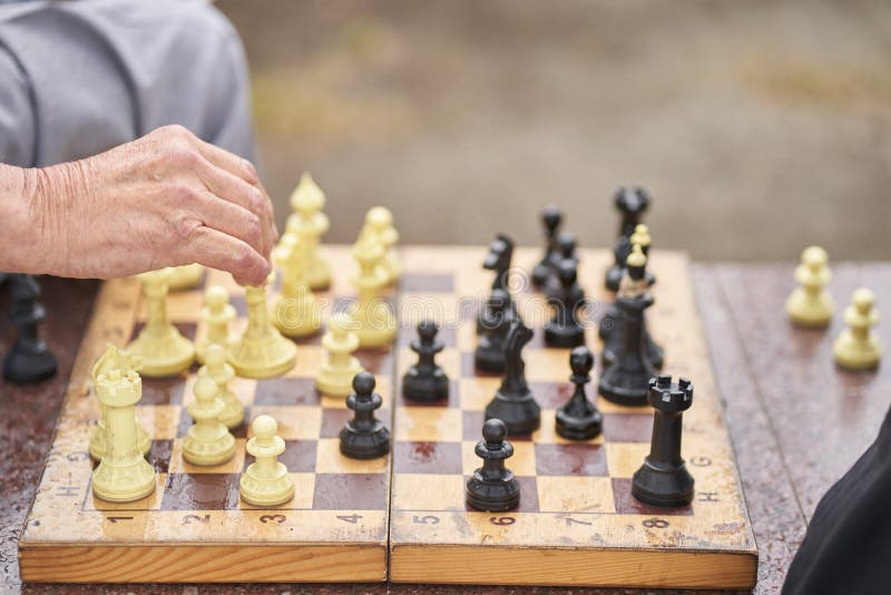 Chess board game concept of business ideas and competition and strategy  plan success meaning.