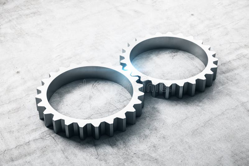 Gears Concrete Stock Illustrations 413 Gears Concrete Stock