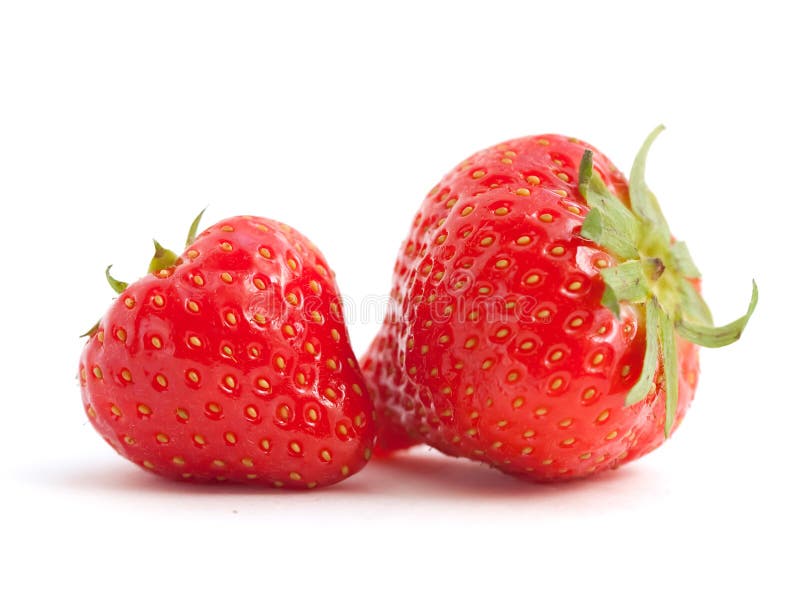 Two nice strawberries