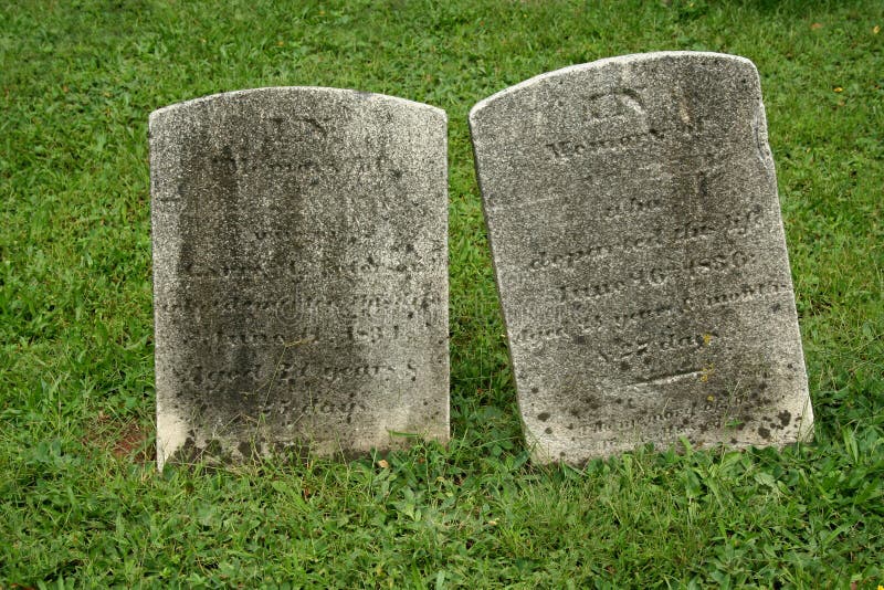 Two Old Gravestone