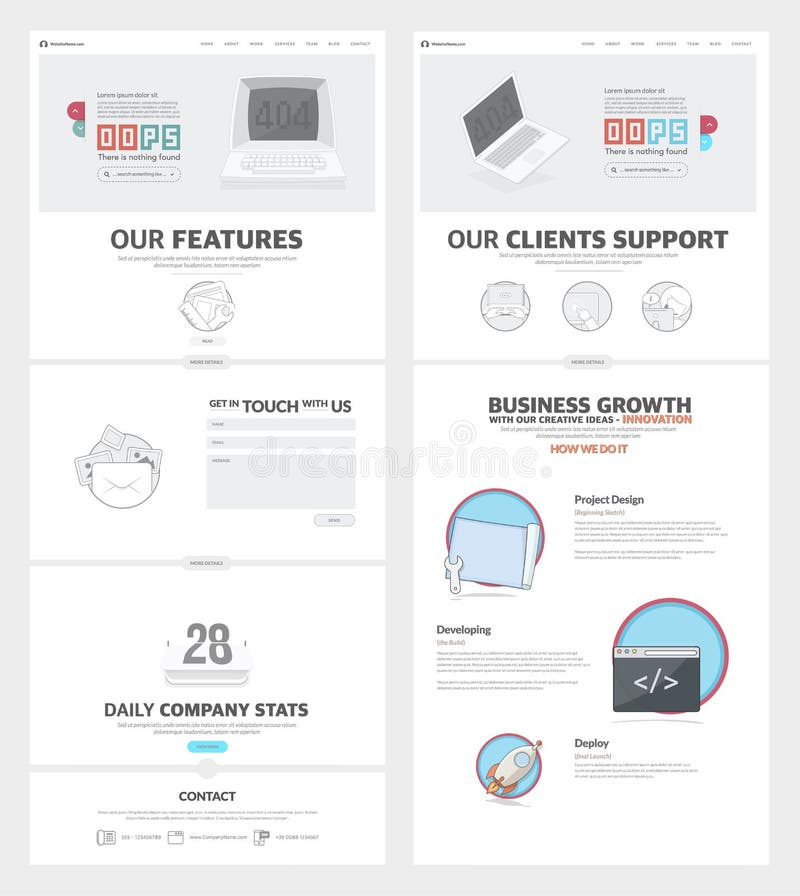 company portfolio template