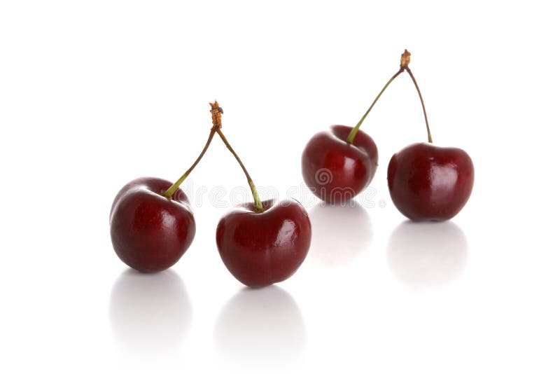 Two pairs cherries