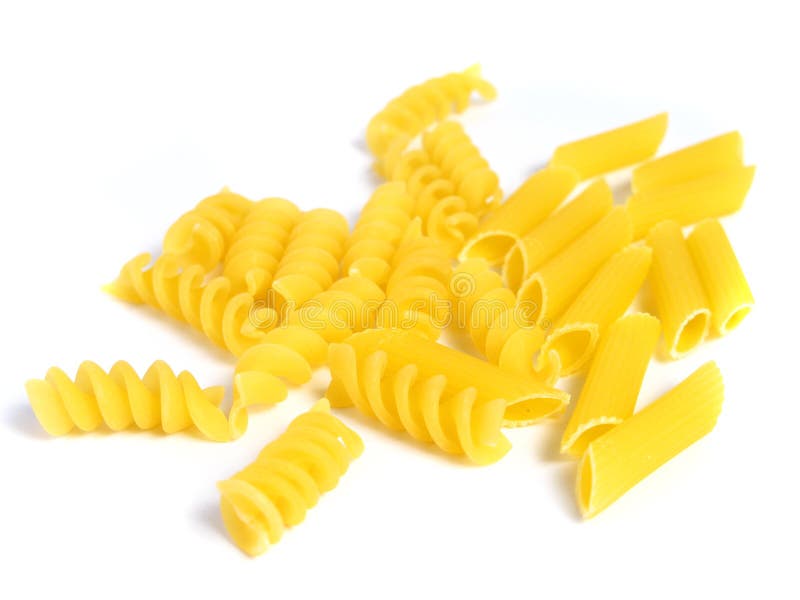 Two Pasta Types Stock Images Image 5211704
