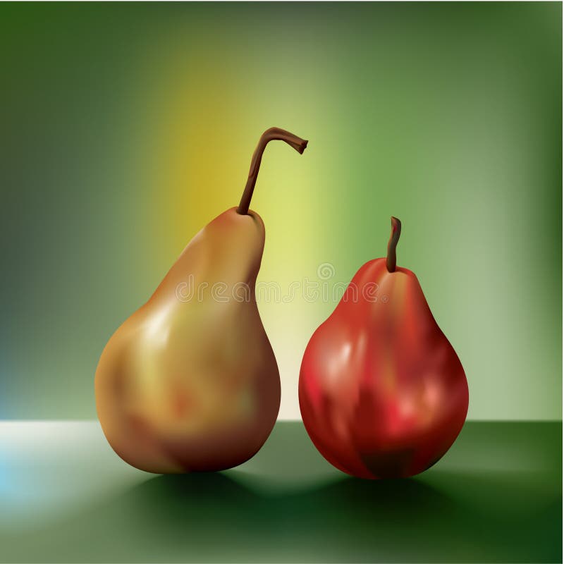 Two Pears Stock Illustrations 505 Two Pears Stock Illustrations