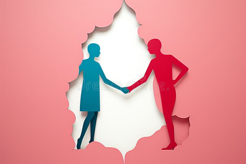 Two women shaking hands. Two women on a white background are standing and  shakin , #spon, #hands, #shaking, #women, #standing, #ba…