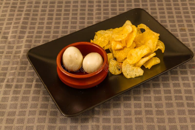 Pickled Eggs in a Glass Jar Stock Photo Image of living, display