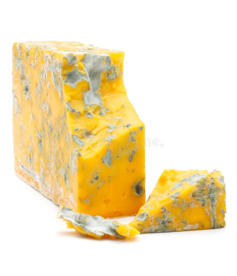 Two pieces and cheese