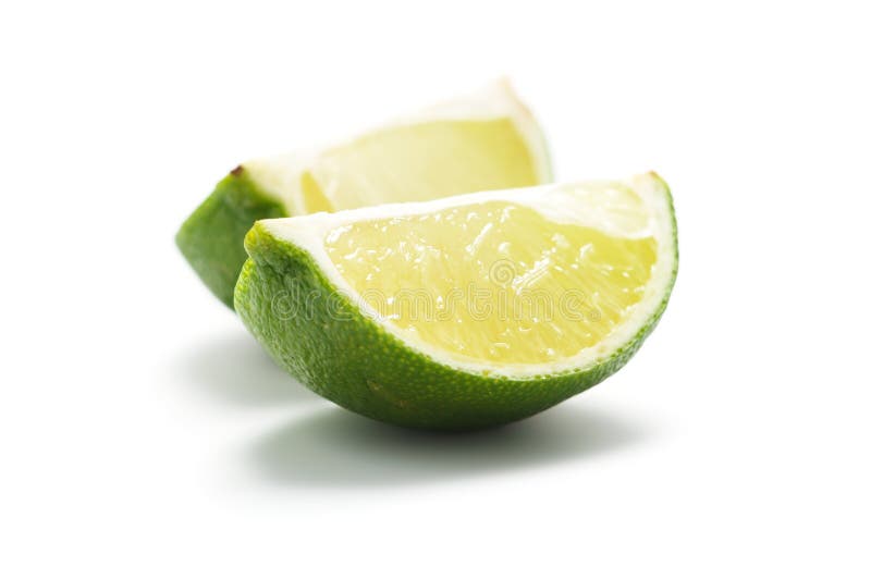 Two pieces of lime